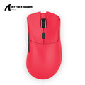 R1 Attack Shark Lightweight Wireless Mouse, 18000dpi,1000Hz PAW3311,Bluetooth Tri-mode Connection, Macro Gaming Mouse @3C1