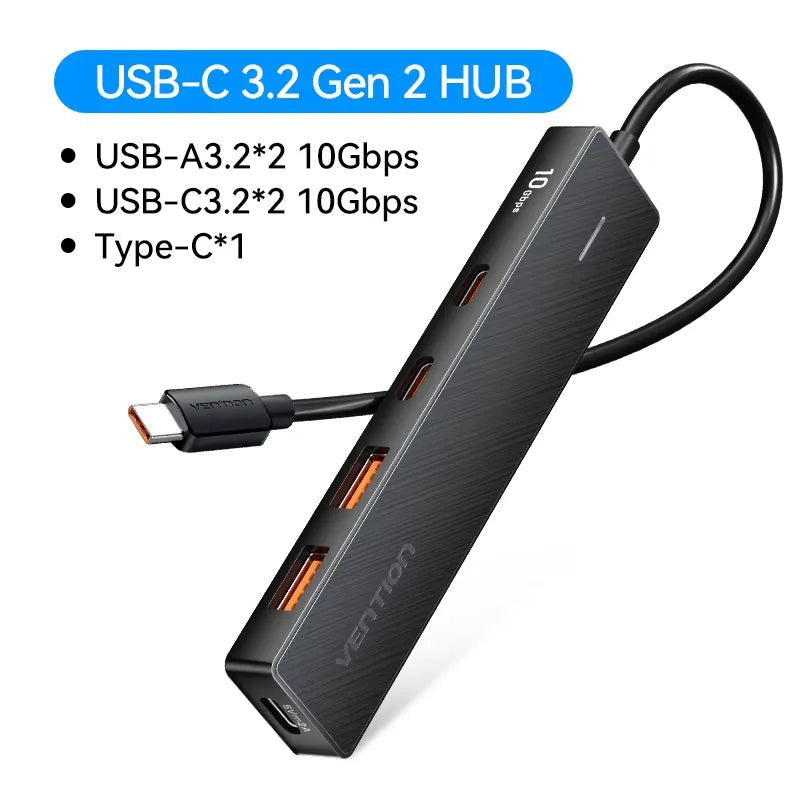 Vention 5 in 1 USB 3.2 HUB 10Gbps