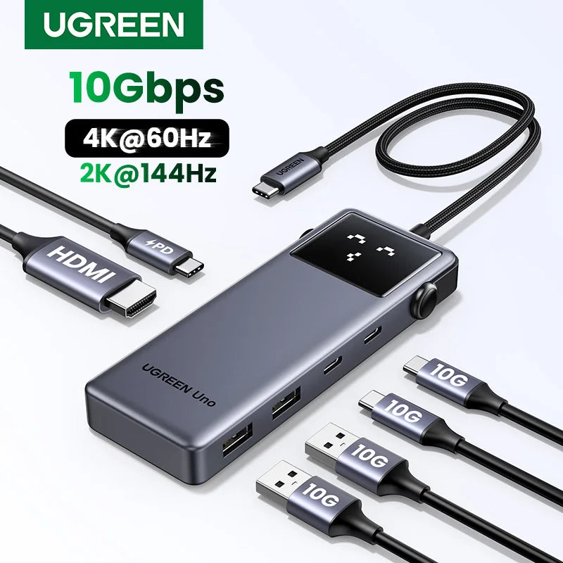 UGREEN Uno USB C HUB 6-in-1 4K60Hz