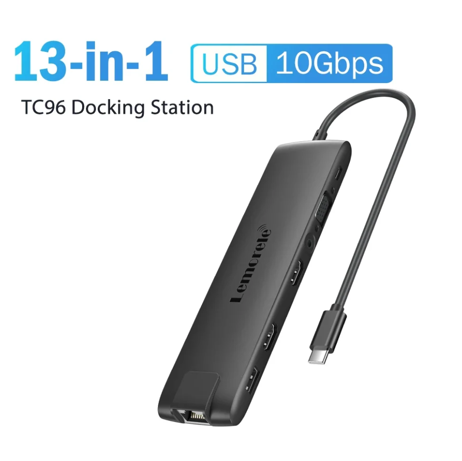 Lemorele 4K USB Hub USB C