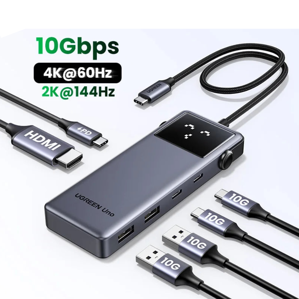 UGREEN Uno USB C HUB 6-in-1 4K60Hz