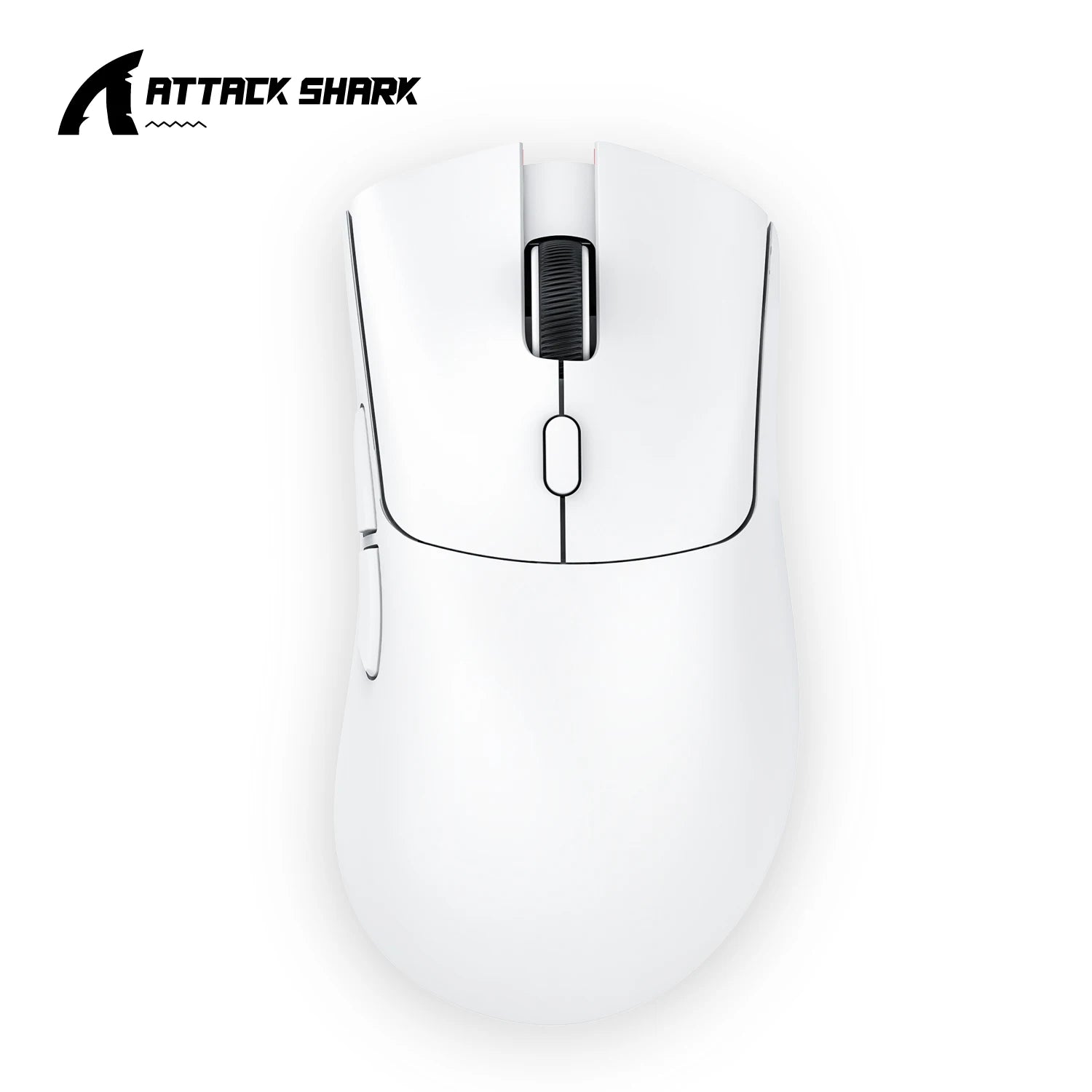 R1 Attack Shark Lightweight Wireless Mouse, 18000dpi,1000Hz PAW3311,Bluetooth Tri-mode Connection, Macro Gaming Mouse @3C1